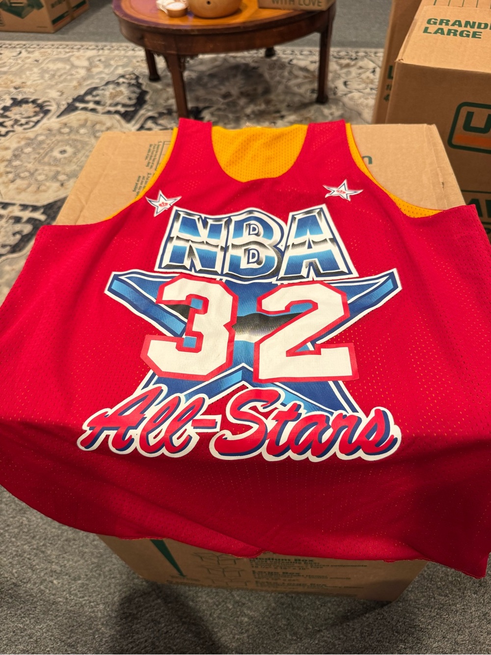 Mitchell & Ness Hardwood Classic Magic Johnson Swingman Jersey